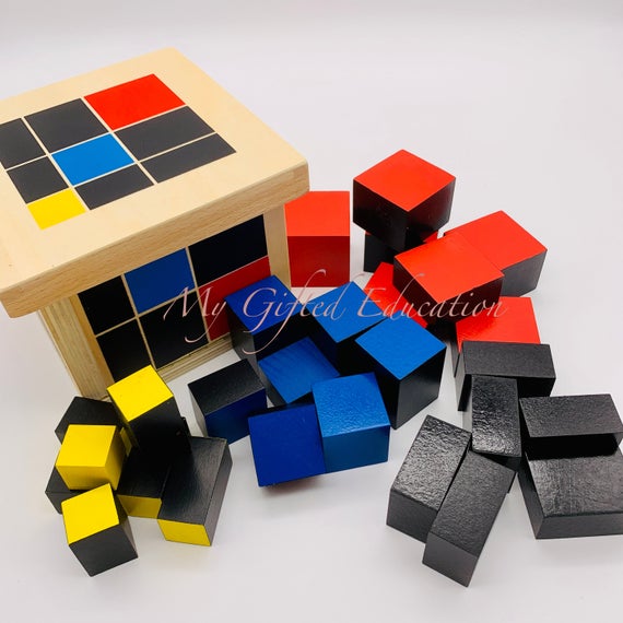 Learning How to Use the Montessori Binomial Cube